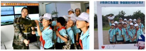 上海市青少年活动中心相继开展了“军事主题夏令营”、“红色主题定向”、“红色主题绘画”等活动。_副本.jpg